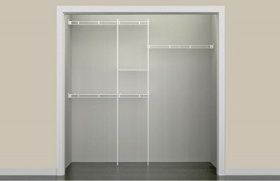 Fixed Mount Organiser Kit 1628, for 5' (1.52m) to 8' (2.44m) wide enclosures