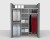 Fixed Mount Package 4 - Shelf & Rod shelving up to 183cm / 6' wide