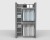 Fixed Mount Package 2 - SuperSlide shelving up to 122cm/ 4' wide
