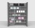 Adjustable Package 3 - ShelfTrack with Linen shelving up to 183cm / 6' wide