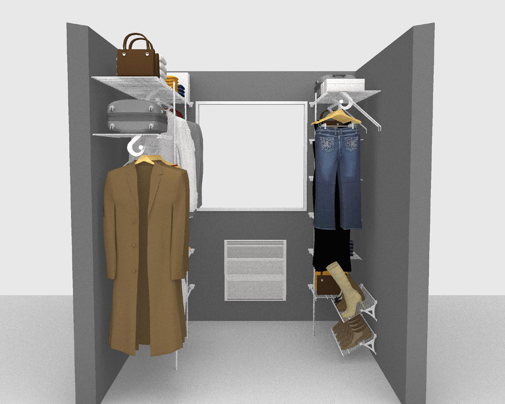 ClosetMaid Walk In Wardrobe Design Guide