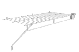 Shelving & Hardware for Shelf & Rod Fixed Mount Wardrobes