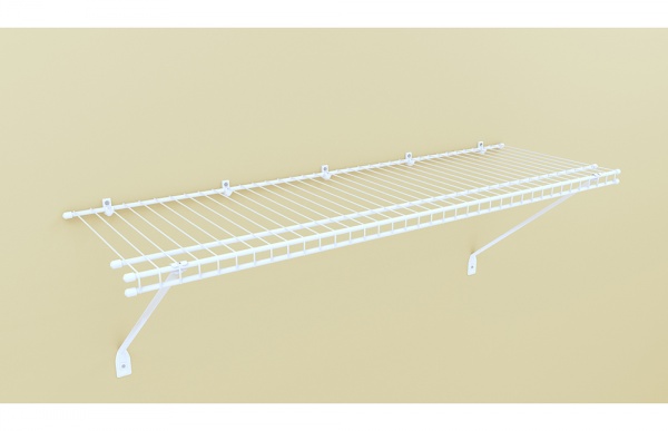 12'' deep Pre Pack Shelf Kits - Available in 2', 3', 4' & 6' Lengths