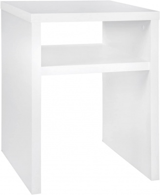ClosetMaid End Table With Storage Shelf