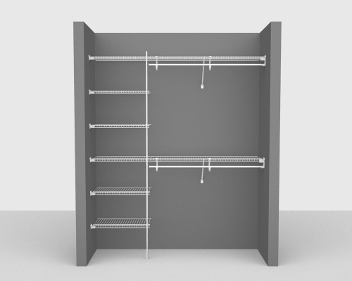 Fixed Mount Package 2 - SuperSlide shelving up to 183cm / 6' wide