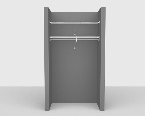 Fixed Mount Package 5 - SuperSlide shelving up to 122cm / 4' wide