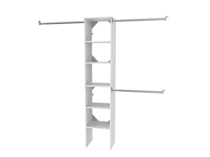 12 inch wide clearance shelf tower