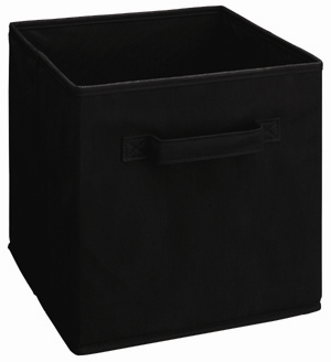 784 Black Fabric Drawer Closetmaid Uk