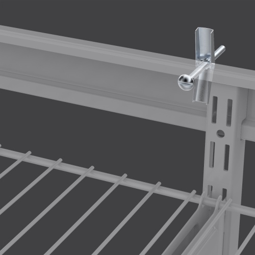 Reviews For ClosetMaid MaxLoad 48 In. L Chrome Standard Support Bracket Shelf Tracks 1 Pack 3585