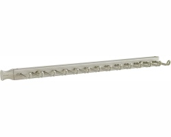 38053 - Nickel Sliding Tie & Belt Rack