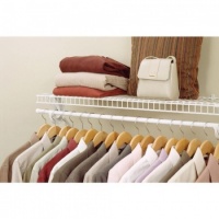 SuperSlide Pre Pack Shelf with Hang Bar - Available in 2', 3', 4' & 6' Lengths