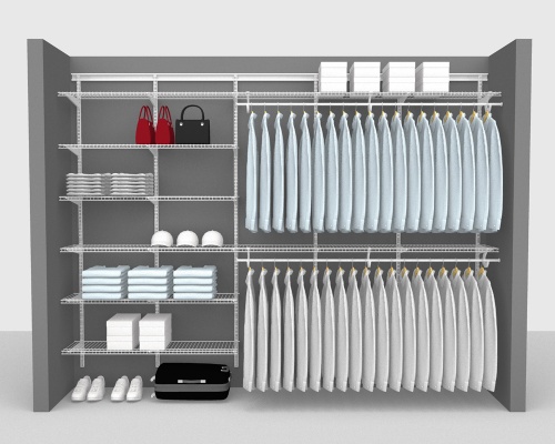 ShelfTrack Wardrobe - Up To 9'/ 2.74m Wide