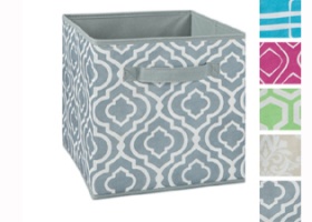 Cubeicals Pattern Print Fabric Drawers